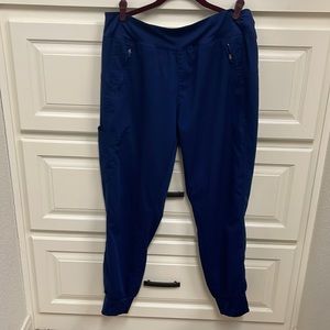Healing hands yoga jogger scrub pants size large